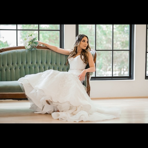 Allure Mermaid Wedding Dress Retail at $3,000 - Picture 12 of 12